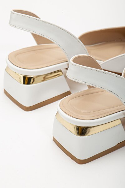 MaskButik Nossa Heeled Shoes White