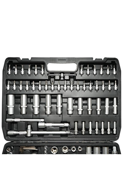 Blasko Professional tool kit 172 pieces chrome-vanadium, sockets and wrenches, adjustable ratchets
