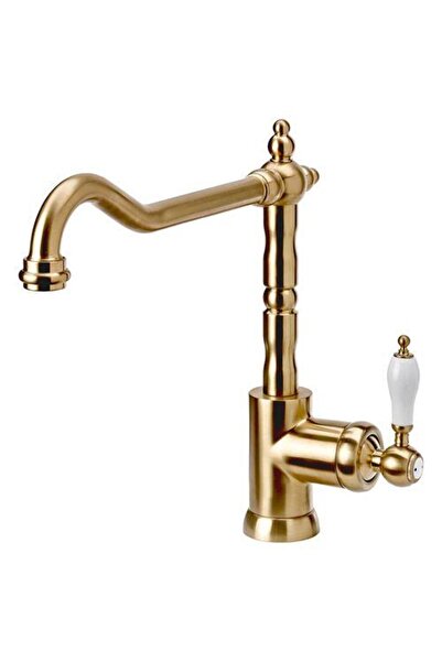 IKEA Mutfak Bataryası, Gold Renk Metal Yükseklik 28 cm