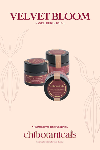 chibotanicals Velvet Bloom Naneli Dudak Balmı (10 ml)