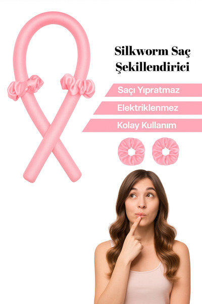 silkwormlife مصفف شعر من الحرير العضوي بنسبة 100% من سيلك وورم لايف – 80 سم ×...