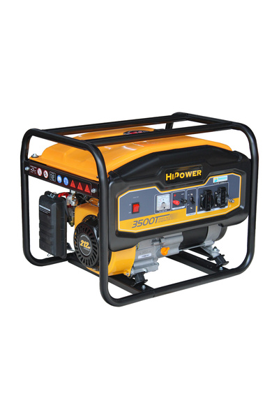 HIPOWER Hp3500 Benzinli İpli Monofaze Jeneratör 4 Kva