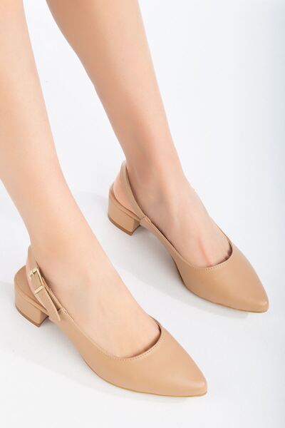 MaskButik Pante Короткі туфлі на підборах, шкіра