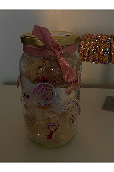 Vadısh store Mystery Jewelry Jar, Gizemli Takı Kavanozu ( L boy )