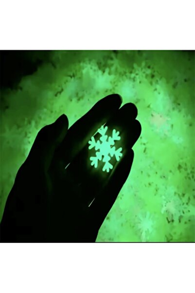 allmar Çocuk Odası Fosforlu Sticker Seti 22cm Ay 200 Ad. Fosforlu Yıldız Ve Büyük Figür Duvar Süsü