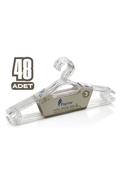 Beray 48 Adet Royal Kristal Askı Elbise Askıs