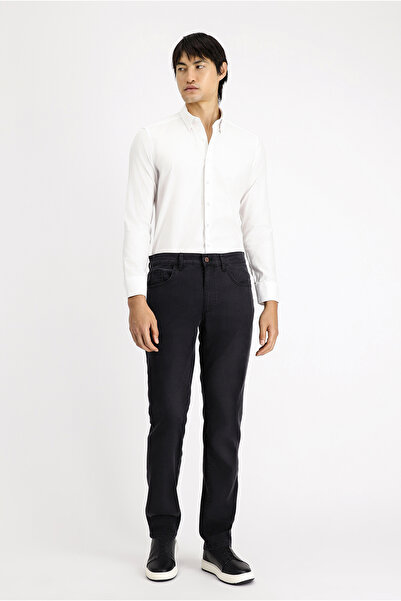 Kiğılı Βαμβακερό πουκάμισο με μακρυμάνικο λεπτή εφαρμογή Dobby