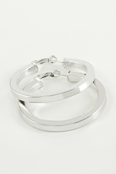 Marsilyan Crush Hoop Earrings 4.5 cm