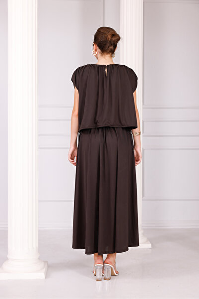 Pulli Collection Modal Fabric Slit Skirt - Blouse Double Set – Relaxed Fit