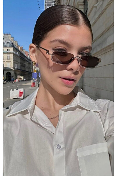 MONAL Luccy Brown Sunglasses Gold Frame 55 Ekartman