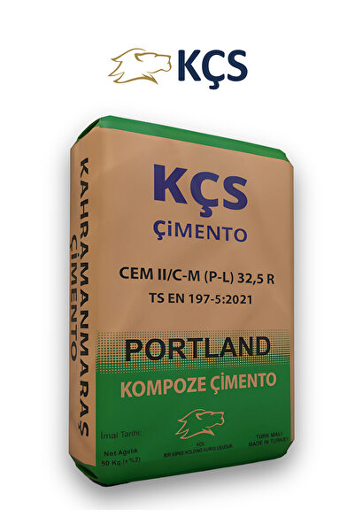 KCS KÇS Gri Toz Çimento Yüksek Yapışma Gücü (25 Kiloluk Torba Halinde)