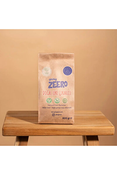 Going Zeero Oksijen Bazlı Toz Leke Çıkarıcı 600 gr Eko Paket Doğal Çamaşır Suyu