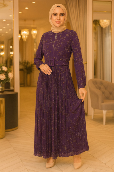 mihratesettür Tesettür anne elbisesi