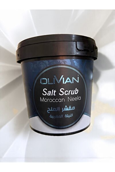 moroccos مقشر الجسم أوليفيان مع الملح المغربي