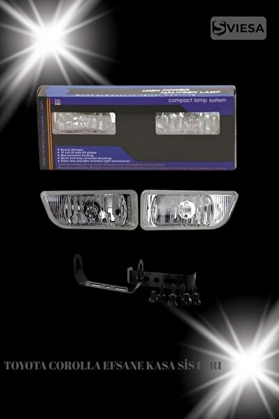 Sviesa Toyota Corolla Efsane Kasa Sis Farı Seti Beyaz