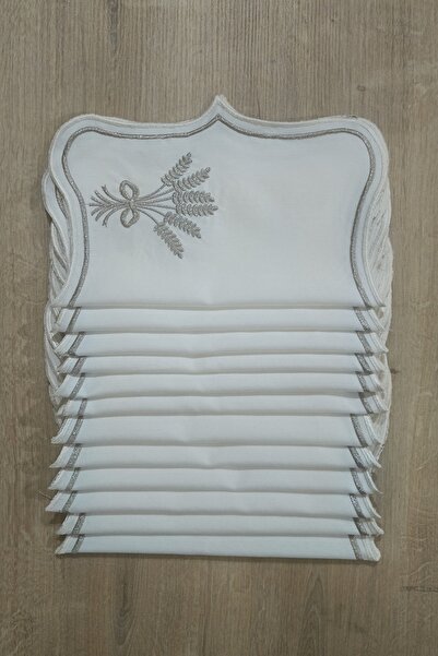 NB Neubella Home Nerina 12 Piece Luxury American Service Presentation Embroid...