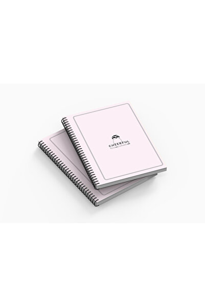 Yıldızistan 1, Quality Striped Cardboard Cover Spiral A5 Size Special Collection Pastel Series School Notebook