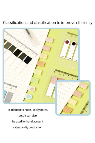 KidLe Colorful labels that can be marked, indexed or bookmarked