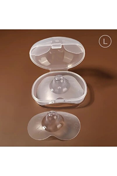 Choice 2 قطعة من واقيات حلمات الرضاعة الطبيعية المصنوعة من السيليكون وغطاء حم...