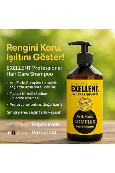 BESTWAY KUAFÖR & GÜZELLİK SALONU Exellent Anti-Fade Complex Shapuani