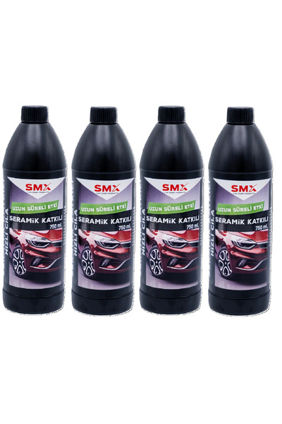 SMX Seramik Katkılı Hızlı Ve Pratik Cila - 4 Adet