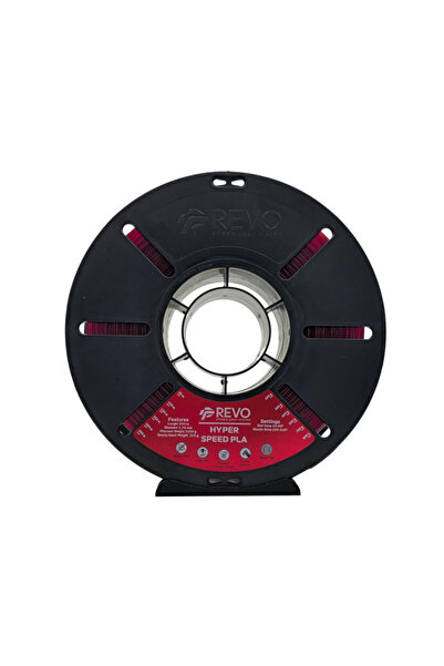 REVO FİLAMENT Revo Hyper Speed Pla Şeffaf Kırmızı 1.75mm (1kg)