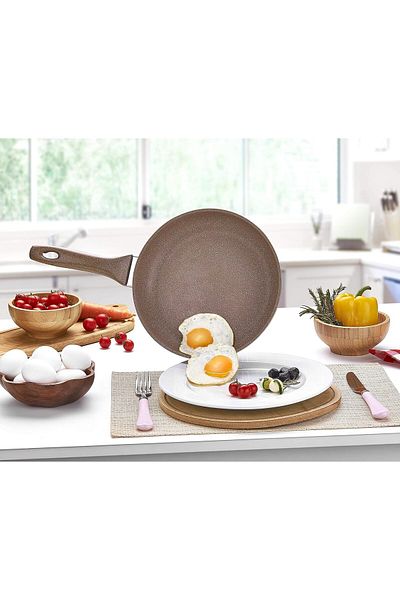 SAFLON Granite frying pan. Capacity. 26CM / SF5626GR