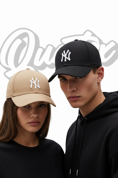 QUATEX NY Нью-Йорк Унісекс комплект з 2 вишитих кепок