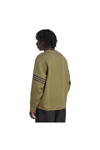 adidas Jw7917-E Nc Ls Os Crew Men's Sweatshirt Khaki