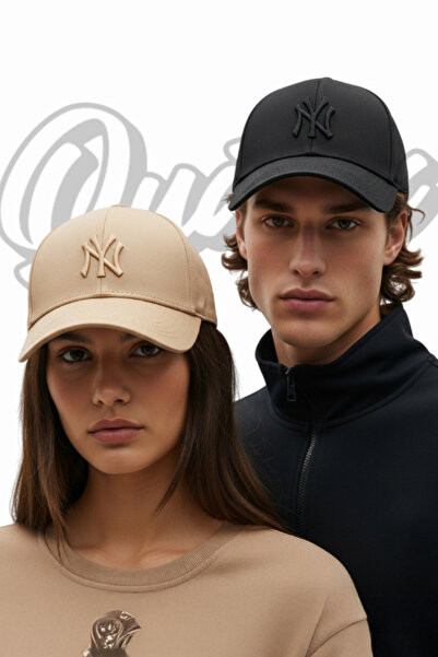 QUATEX Ny New York 2'li Set Şapka Unisex