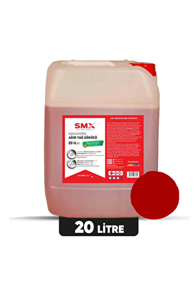 SMX Ultra Konsantre Ağır Yağ Sökücü 20 Lt. MOTOR VE PARÇA YIKAMA SIVISI