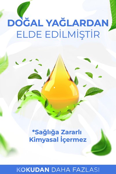 AURAN Beyaz Sabun Çubuklu Oda ve Ortam Kokusu Yedek Dolum Kiti Yedek Şişe White Soap Refill 250ml