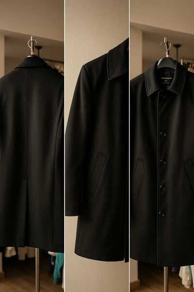 BYBEYEMS GİYİM Men's Short Coat