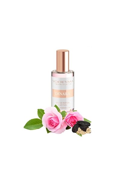Yodeyma Dinara Apa de parfum pentru femei, trandafir, tonka, mosc, 15 ml