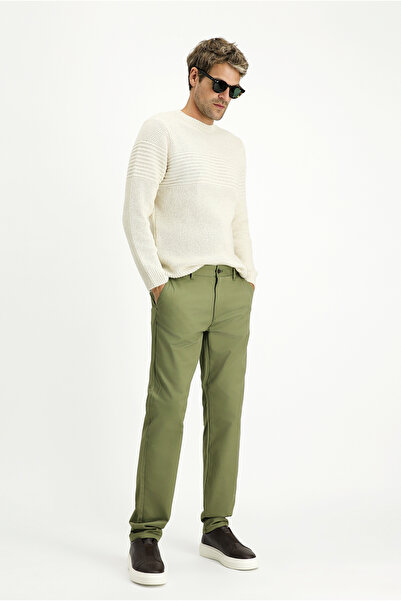 Kiğılı Regular Fit Lycra Canvas / Chino Pants