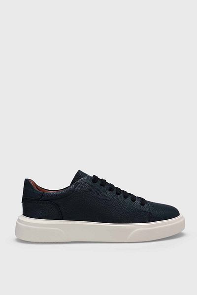 Lufian 111230187 Tommy Casual Leather Pánske tenisky TMAVOMODRÉ