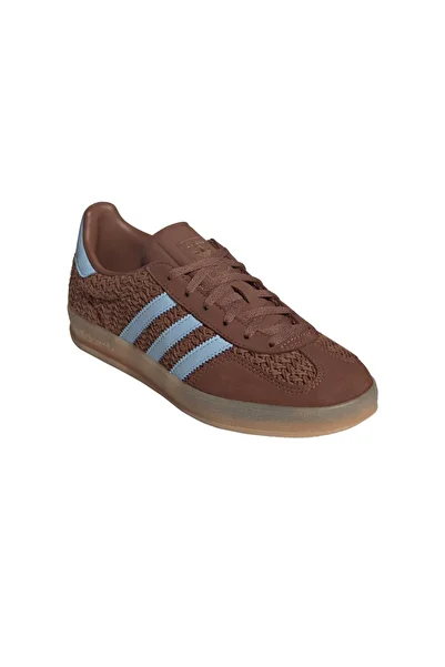 adidas Js1417-K Gazelle Indoor W Women's Sports Shoes Brown