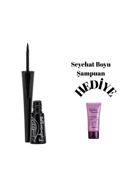 purobıocosmetics Organik & Vegan Eyeliner Keçe Uç Hassas Gözlere Özel Formül