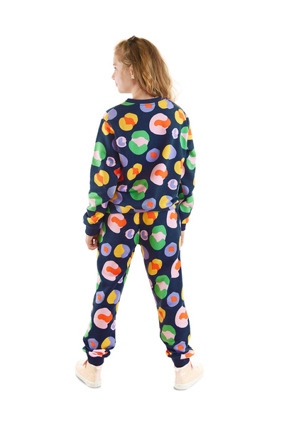 MSHB&G Girl's Navy BluE ColorEd TracKsuit SEt