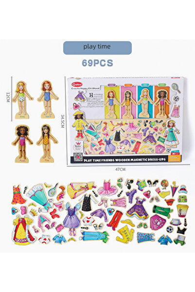 HSM تصميم أزياء خشبي مغناطيسي