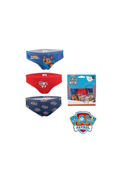 PAW PATROL Set of 3 boys' briefs, 100% cotton, multicolor, Paw Patrol