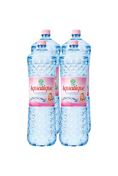 Aquatique Apa minerala Plata, 4 x 2L, SGR