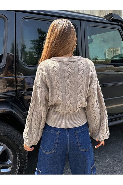 tofan Oversize Crop Sweatshirt