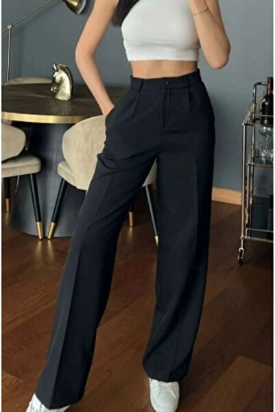 Genel Markalar Kadın Siyah Oversize Kesim