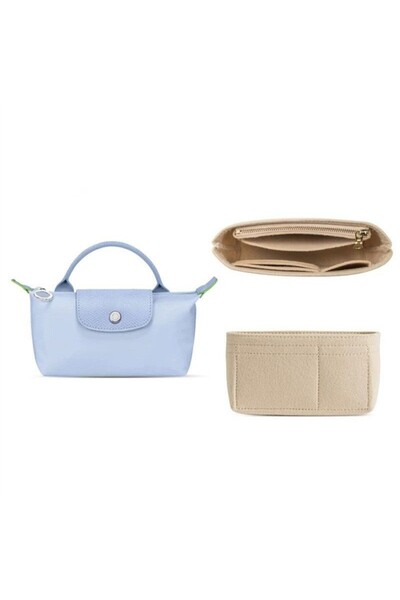 Zigver Mini Omuz Çantası İçin Çanta İçi Organizer 16.5x8x5cm Olculu