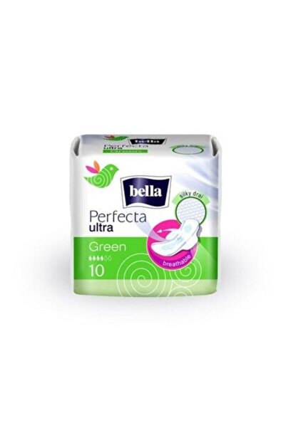 OEM Bella Perfecta Ultra Green 4-pack menstrual pads with wings 10 pcs