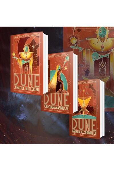 Editura Nemira Pachet Legendele Dunei, 3 volume, Kevin J. Anderso