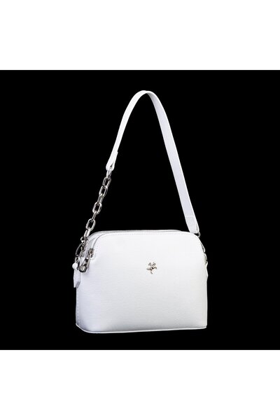 Nas Bag Lanț de umăr și cruce pentru femei și curea dublă lungă (20x15 cm) Vi...