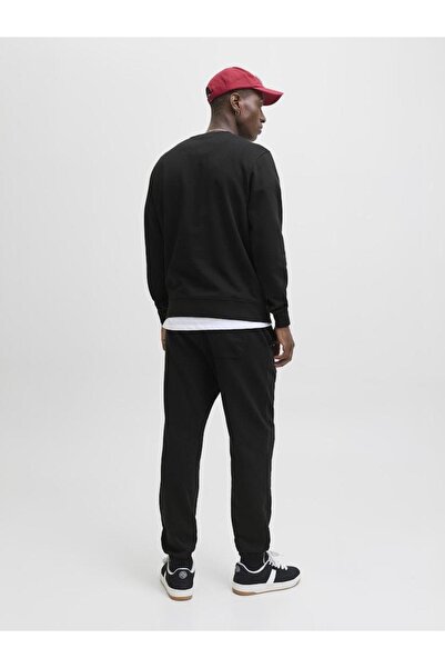 Jack & Jones 12278791 Jjesoho Sweat Black Men's Sweatshirt