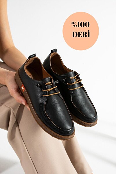 MODAONN Dámská obuv pro volný čas z pravé kůže